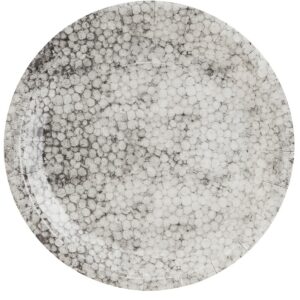 Assiettes carton Grey Bubbles