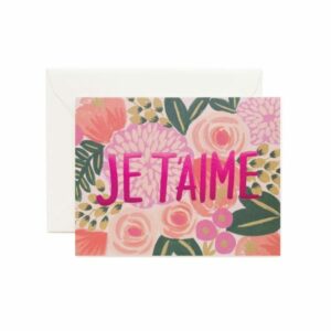 carte avec enveloppe je t'aime rifle paper co atomic soda