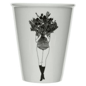 Tasse en porcelaine Flower Girl - Helen B.