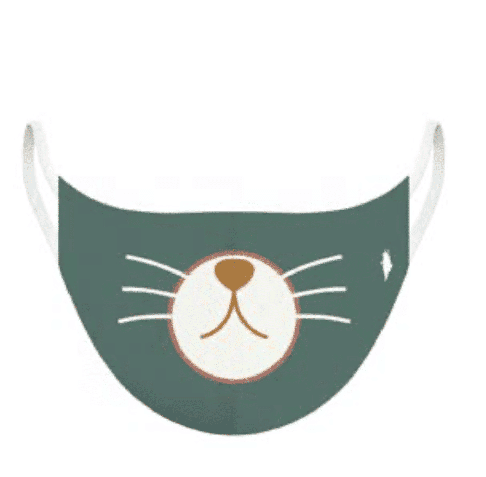 Masque 7 11 Ans Chat Turquoise Jolies Babioles