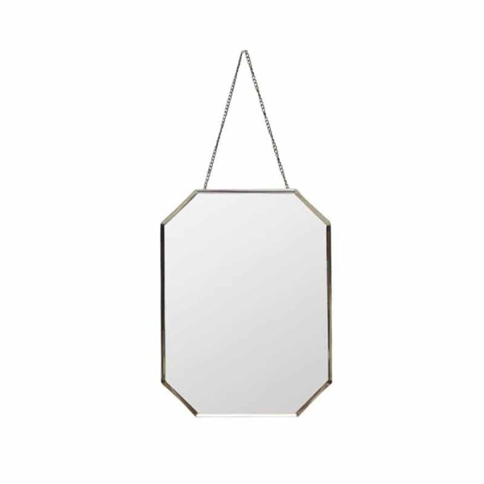 Miroir octogonal biseauté