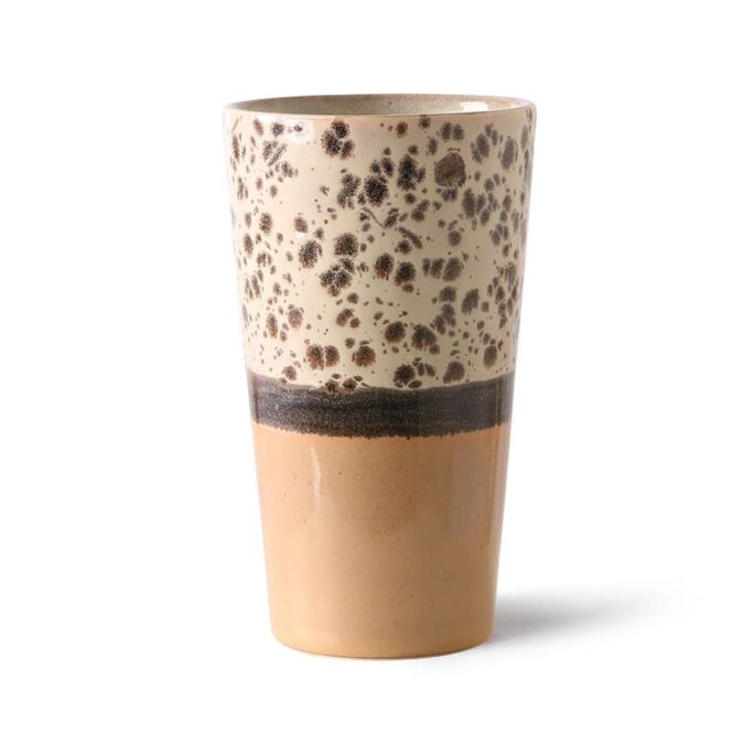 Mug à latte collection 70’S coloris TROPICAL
